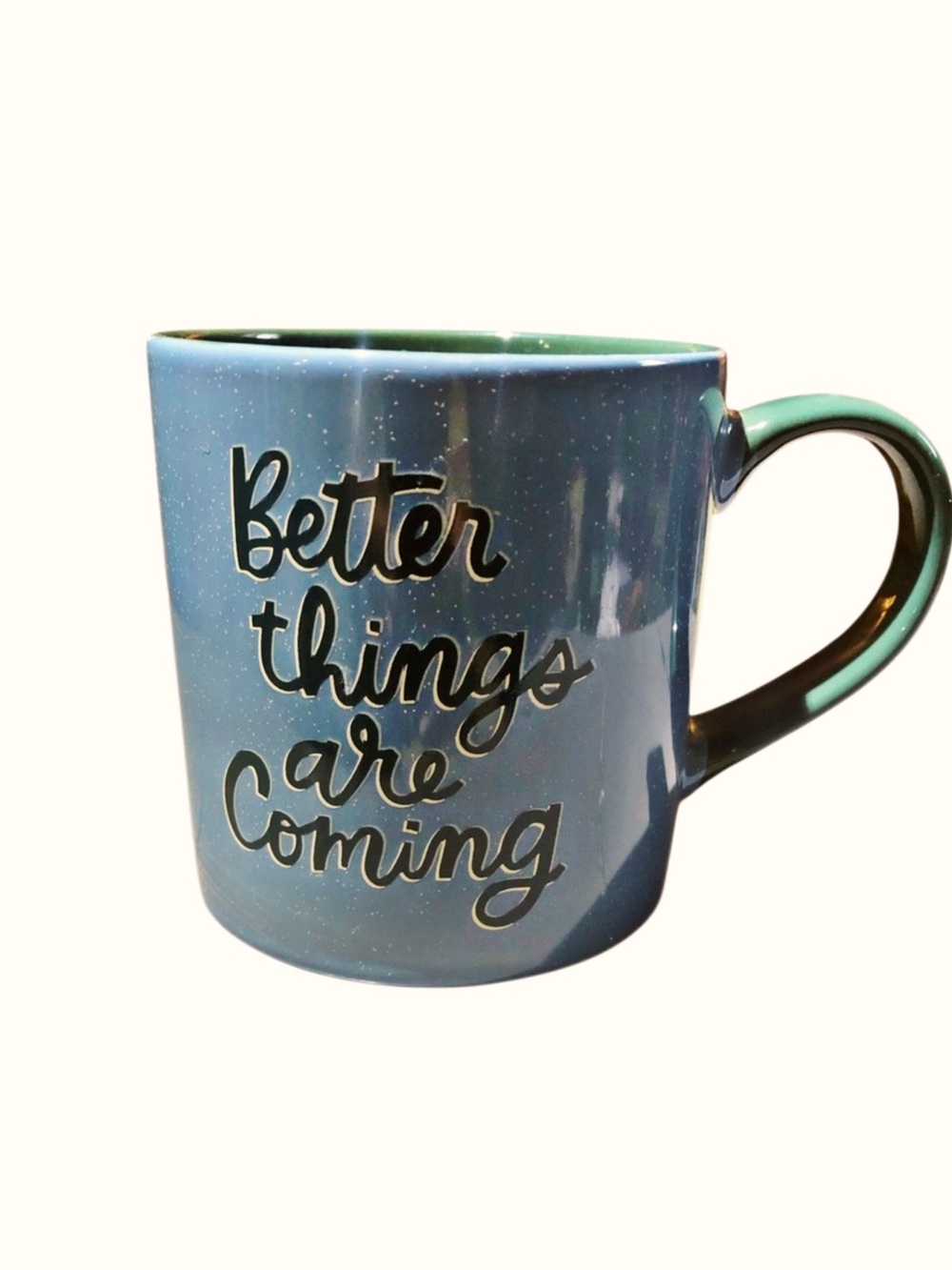 Inspirational 12.5oz Blue Gift Mug
